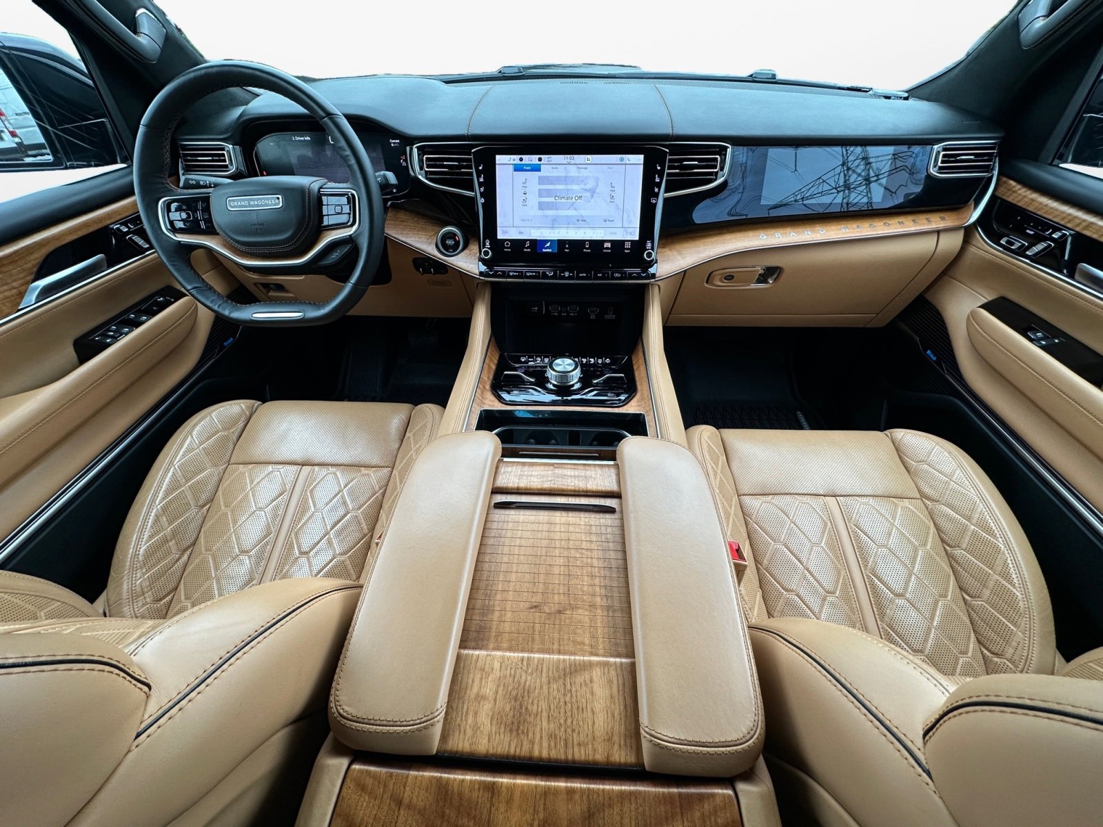 Used 2024 Jeep Grand Wagoneer L Series III w/ Rear Seat Video Group 1 image 18