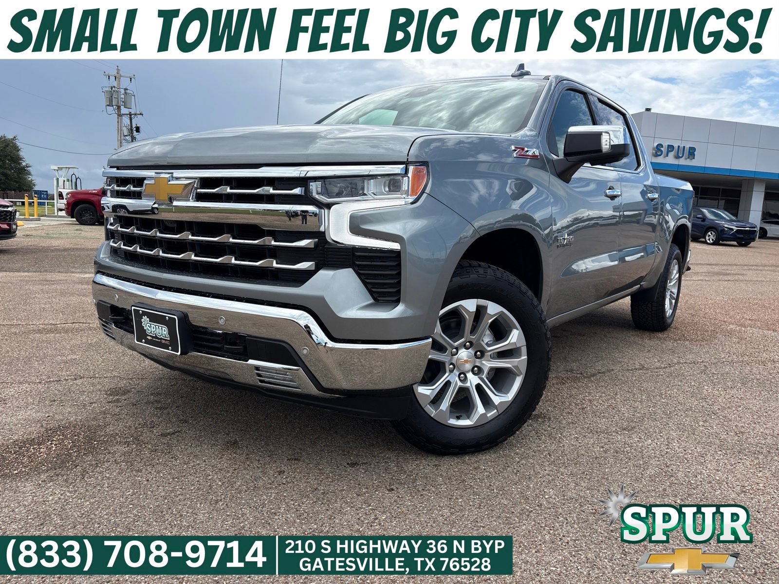 New 2026 Chevrolet Silverado 1500 LTZ w/ LTZ Premium Texas Edition AWD/4WD 360° Tour