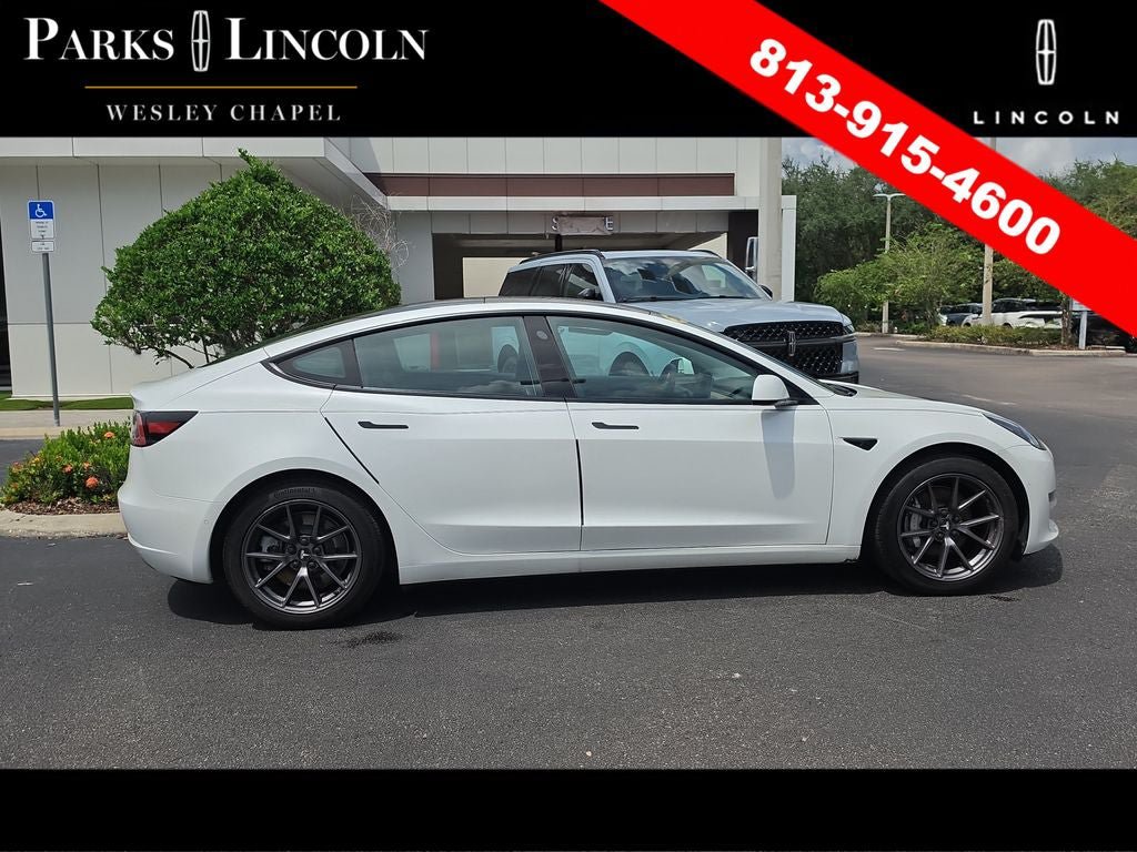 Used 2021 Tesla Model 3 Long Range AWD/4WD image 3