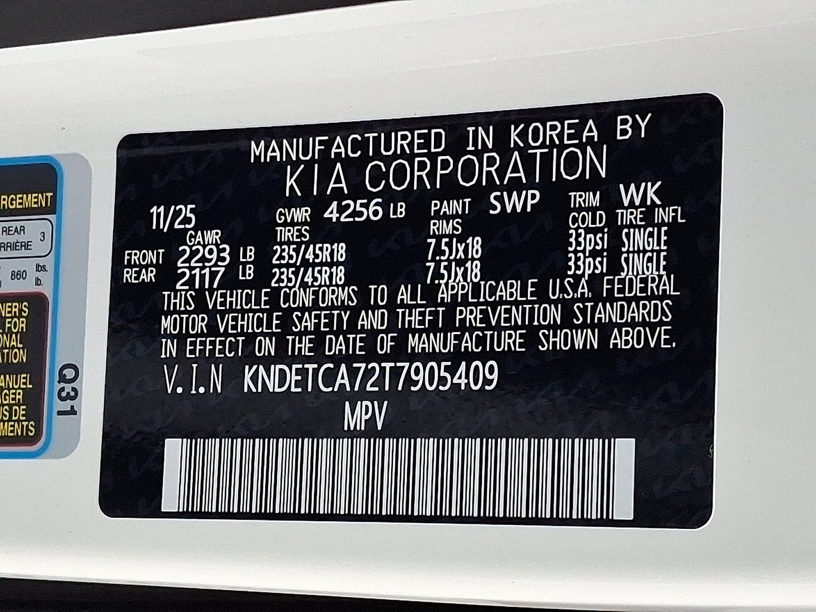 New 2026 Kia Seltos SX w/ SX Sunroof Package AWD/4WD image 18