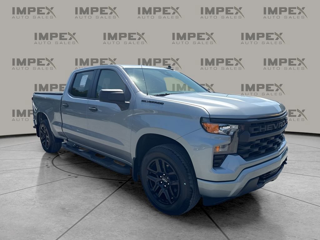 Used 2024 Chevrolet Silverado 1500 Custom w/ LPO, Dark Essentials Package AWD/4WD image 7