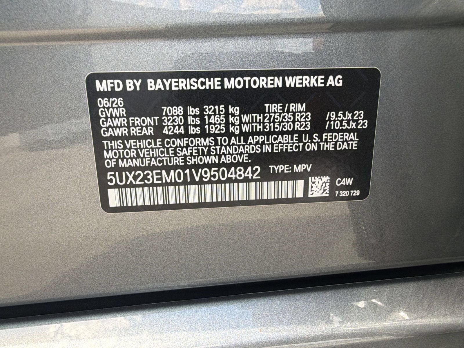 New 2027 BMW X7 xDrive40i w/ M Sport Package AWD/4WD image 24