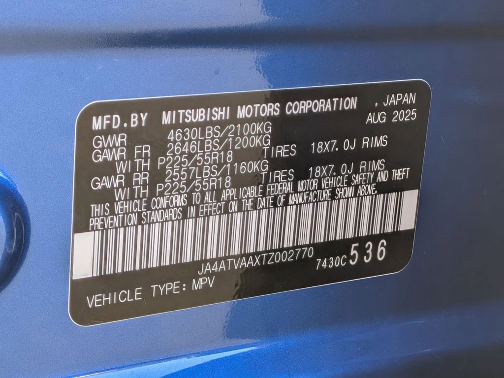 New 2026 Mitsubishi Eclipse Cross LE image 31