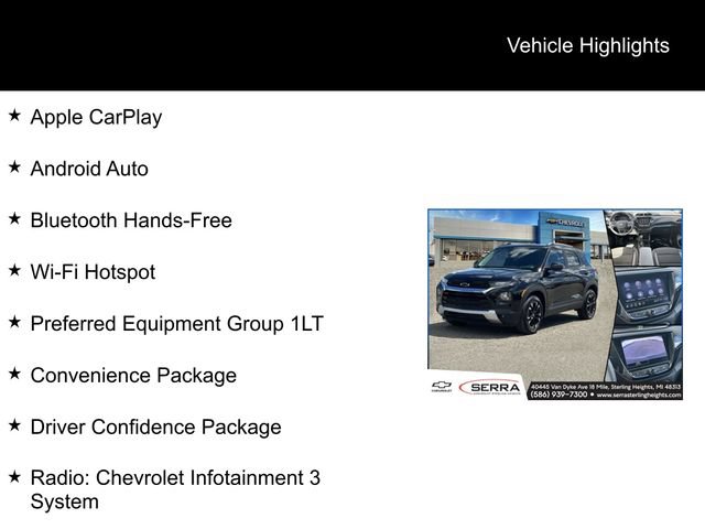 Certified 2023 Chevrolet TrailBlazer LT w/ Convenience Package FWD image 4
