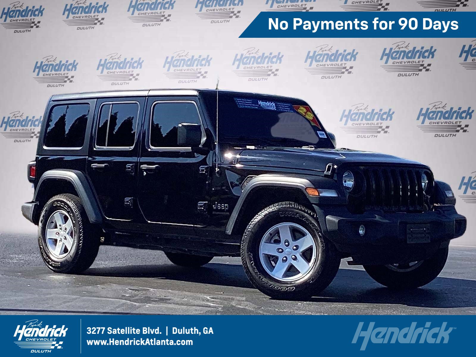 Used 2023 Jeep Wrangler Unlimited Sport AWD/4WD image 1