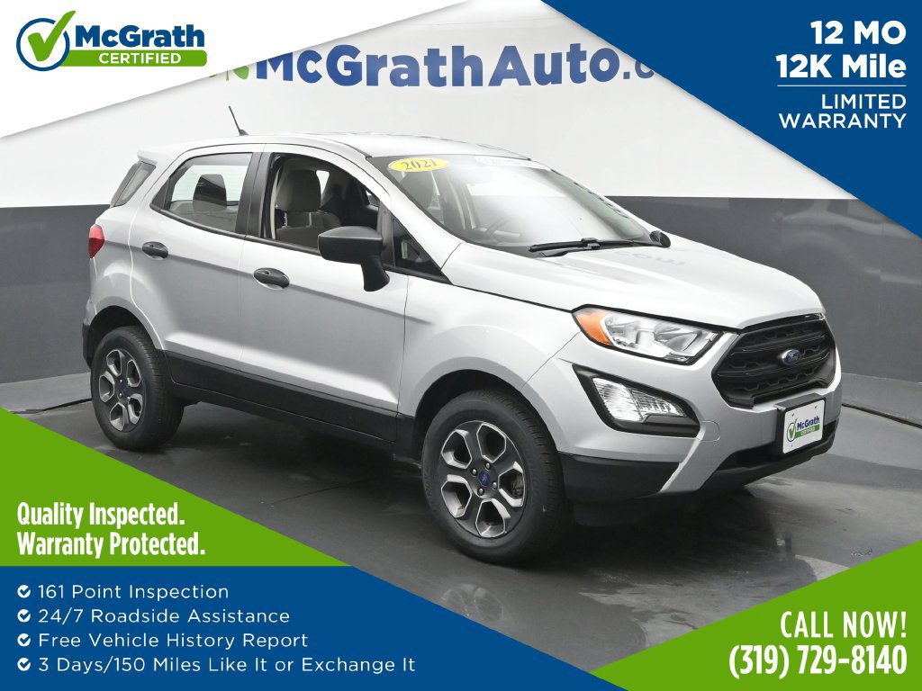 Used 2021 Ford EcoSport S AWD/4WD image 1