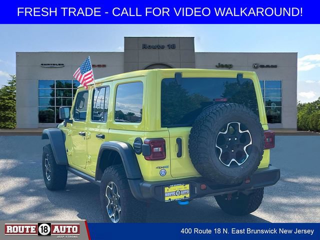 Used 2023 Jeep Wrangler Unlimited Rubicon 4xe AWD/4WD image 4