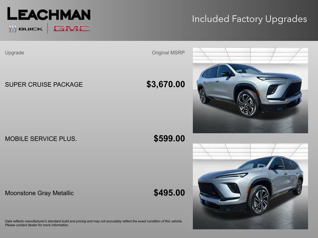 New 2026 Buick Enclave Sport Touring w/ Super Cruise Package image 4