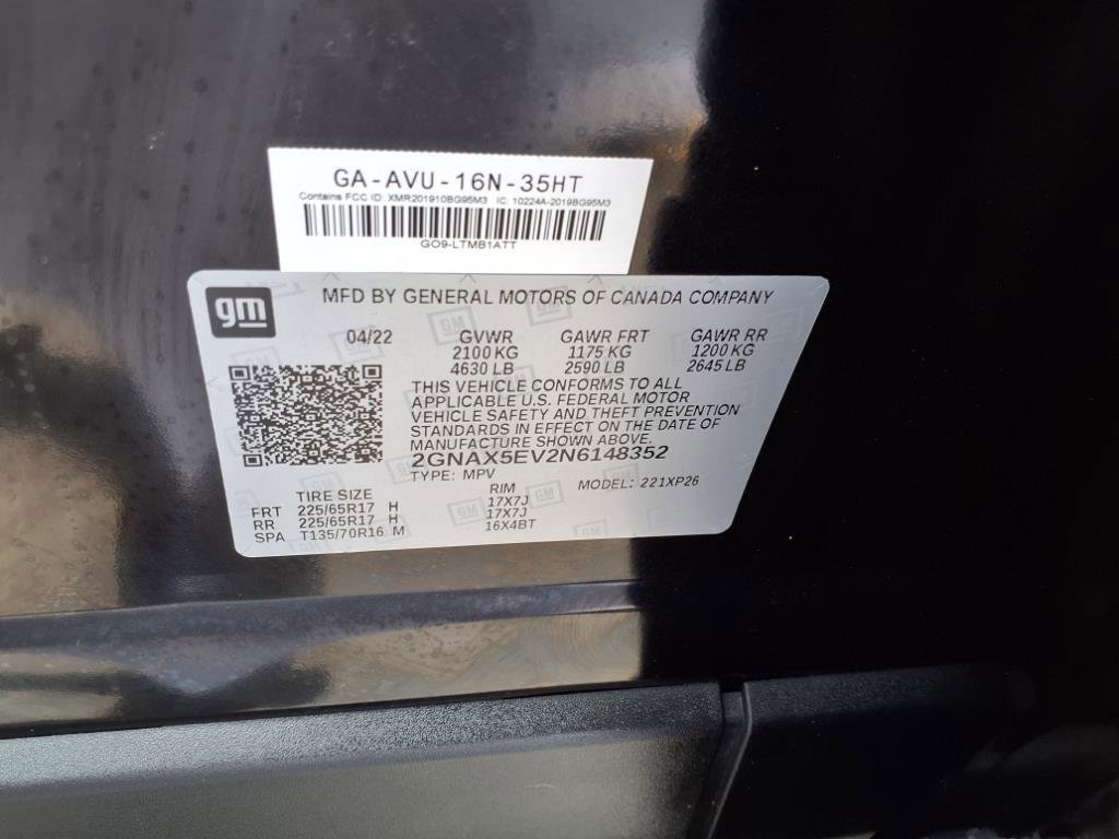 Used 2022 Chevrolet Equinox LS w/ LS Convenience Package image 16