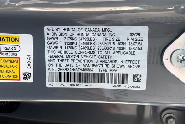 New 2026 Honda CR-V EX image 14