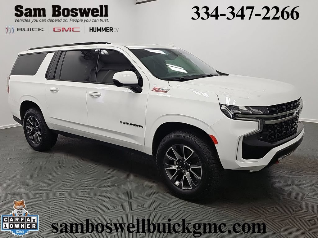Used 2021 Chevrolet Suburban Z71 w/ Rear Media and Nav Package AWD/4WD image 1