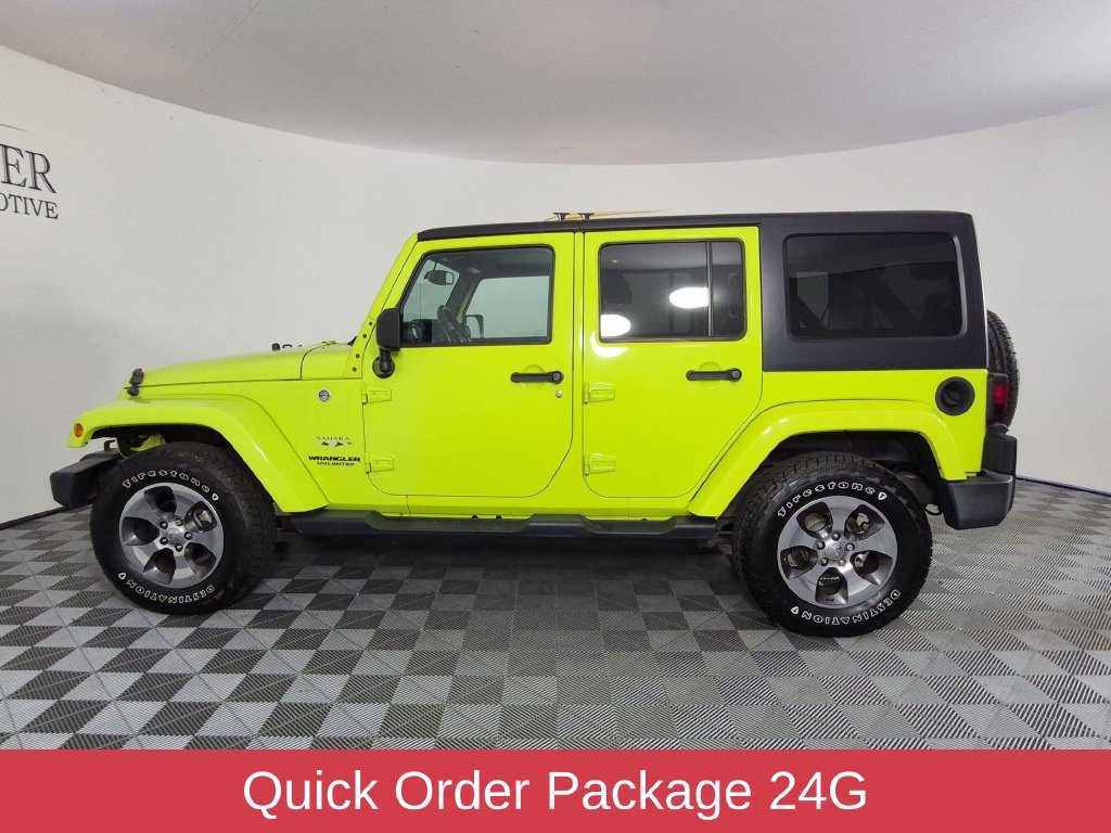 Used 2016 Jeep Wrangler Unlimited Sahara w/ Connectivity Group AWD/4WD image 7