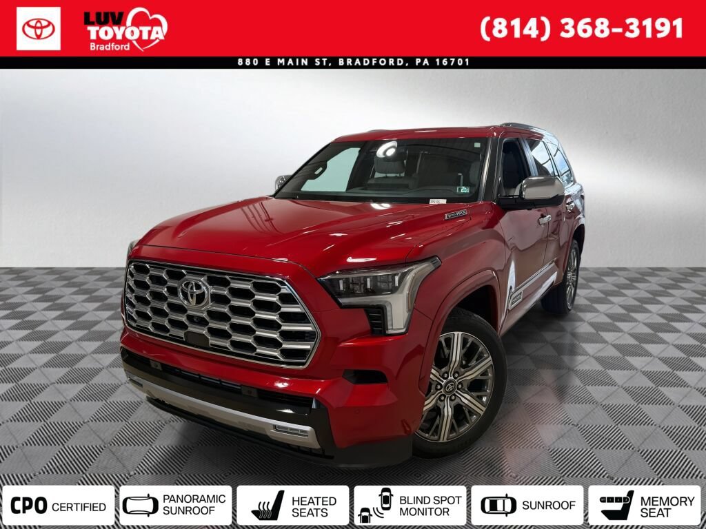 Certified 2025 Toyota Sequoia Capstone
