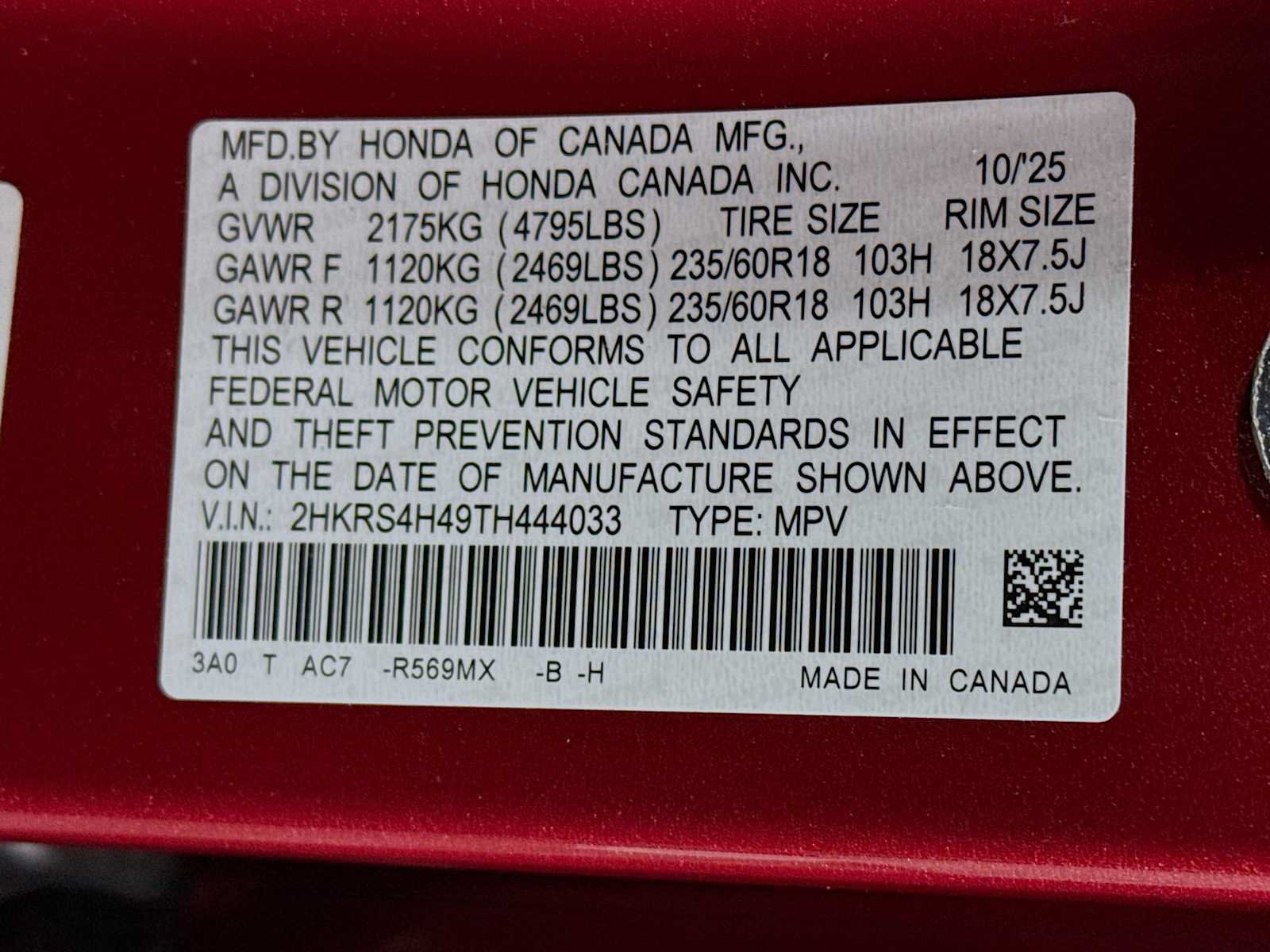 Used 2026 Honda CR-V EX image 27
