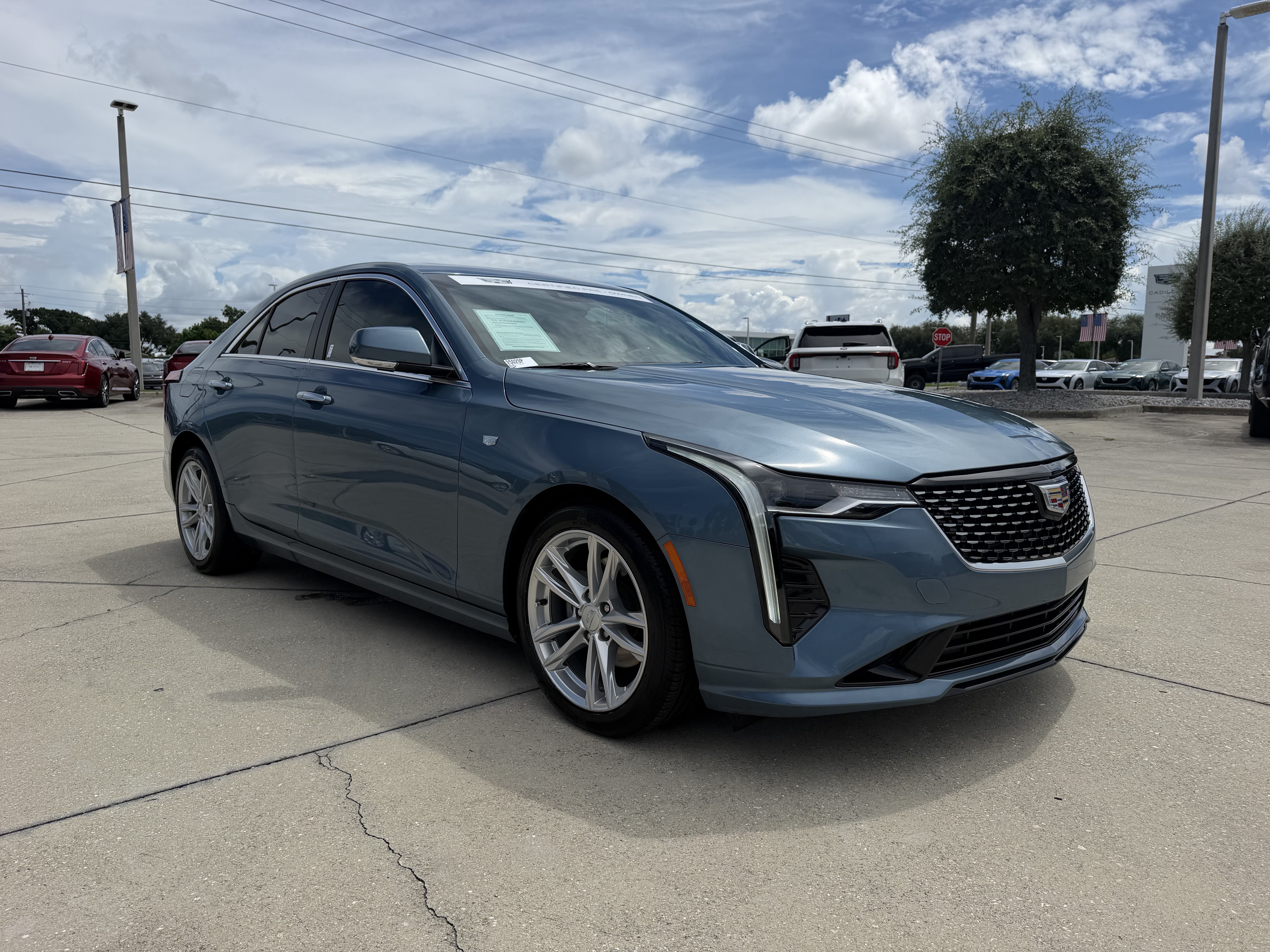 Certified 2024 Cadillac CT4 Luxury w/ Sun And Sound Package