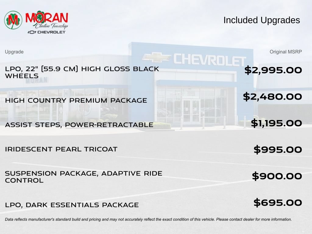 Certified 2025 Chevrolet Silverado 1500 High Country w/ High Country Premium Package AWD/4WD image 5