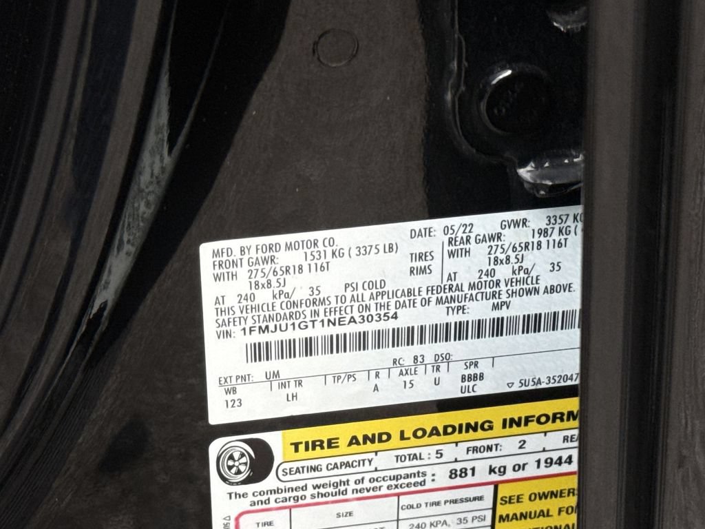 Used 2022 Ford Expedition XL AWD/4WD image 26