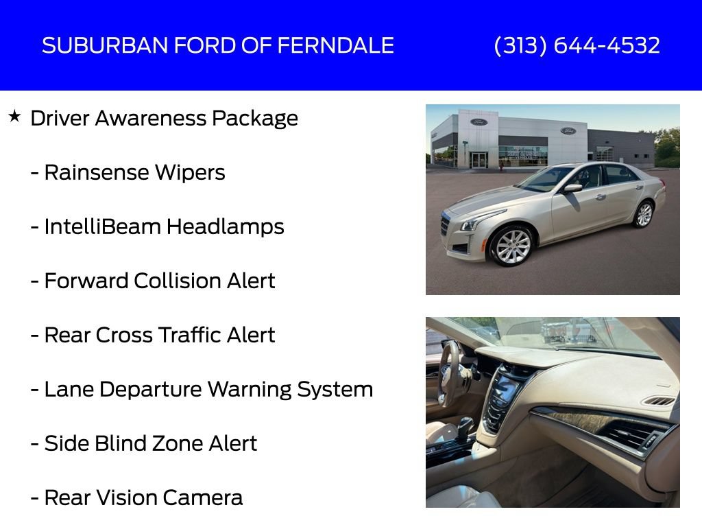 Used 2014 Cadillac CTS Luxury AWD/4WD image 13