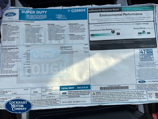 New 2025 Ford F250 King Ranch w/ Chrome Package image 30