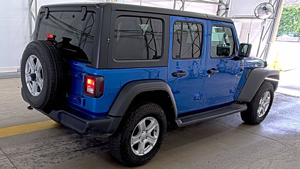 Certified 2022 Jeep Wrangler Unlimited Sport AWD/4WD image 2