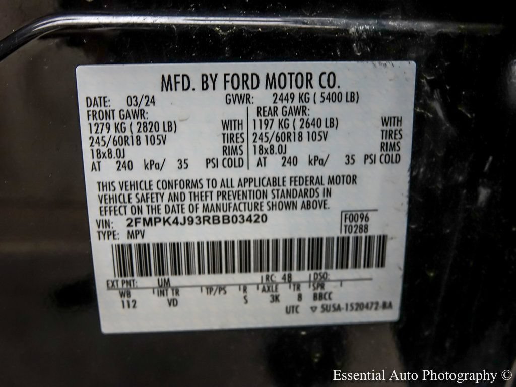 Used 2024 Ford Edge SEL w/ Convenience Package AWD/4WD image 30
