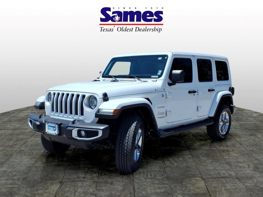 Used 2021 Jeep Wrangler Unlimited Sahara AWD/4WD image 3