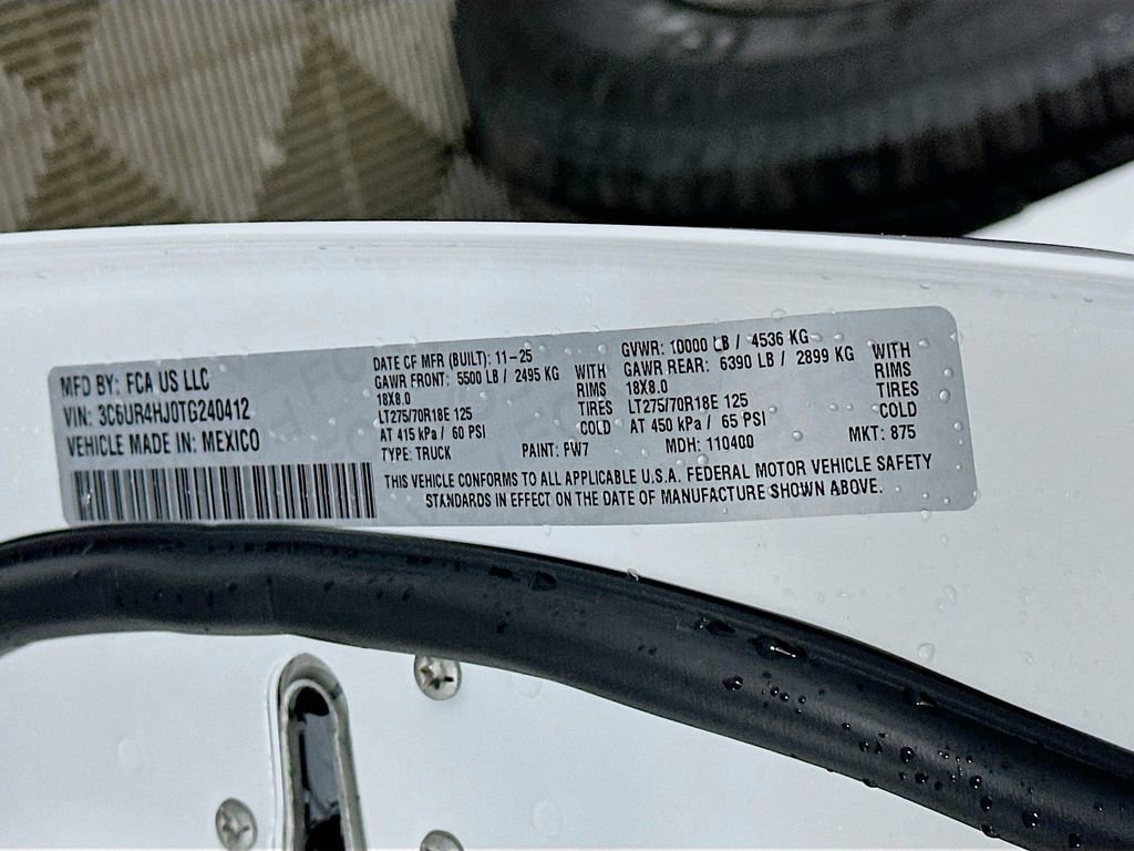 New 2026 RAM 2500 Tradesman RWD image 19