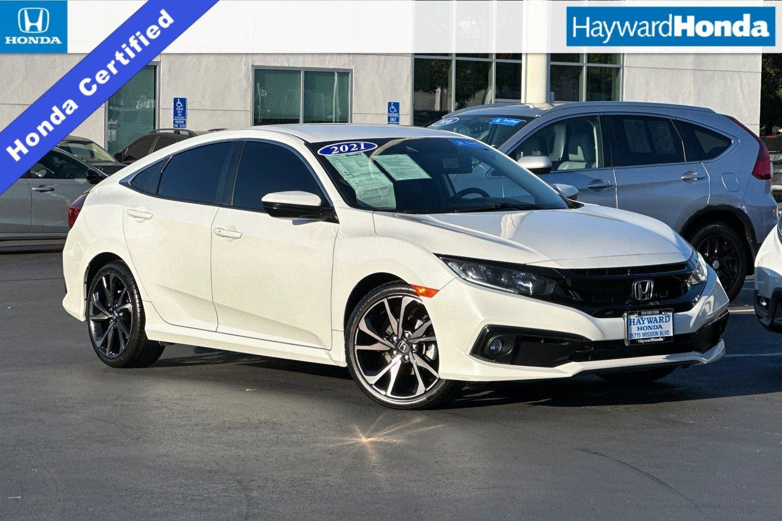 Certified 2021 Honda Civic Sport