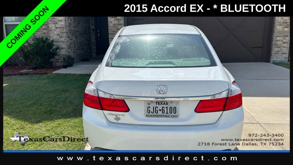 Used 2015 Honda Accord EX image 5