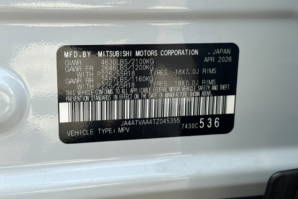 New 2026 Mitsubishi Eclipse Cross LE AWD/4WD image 30