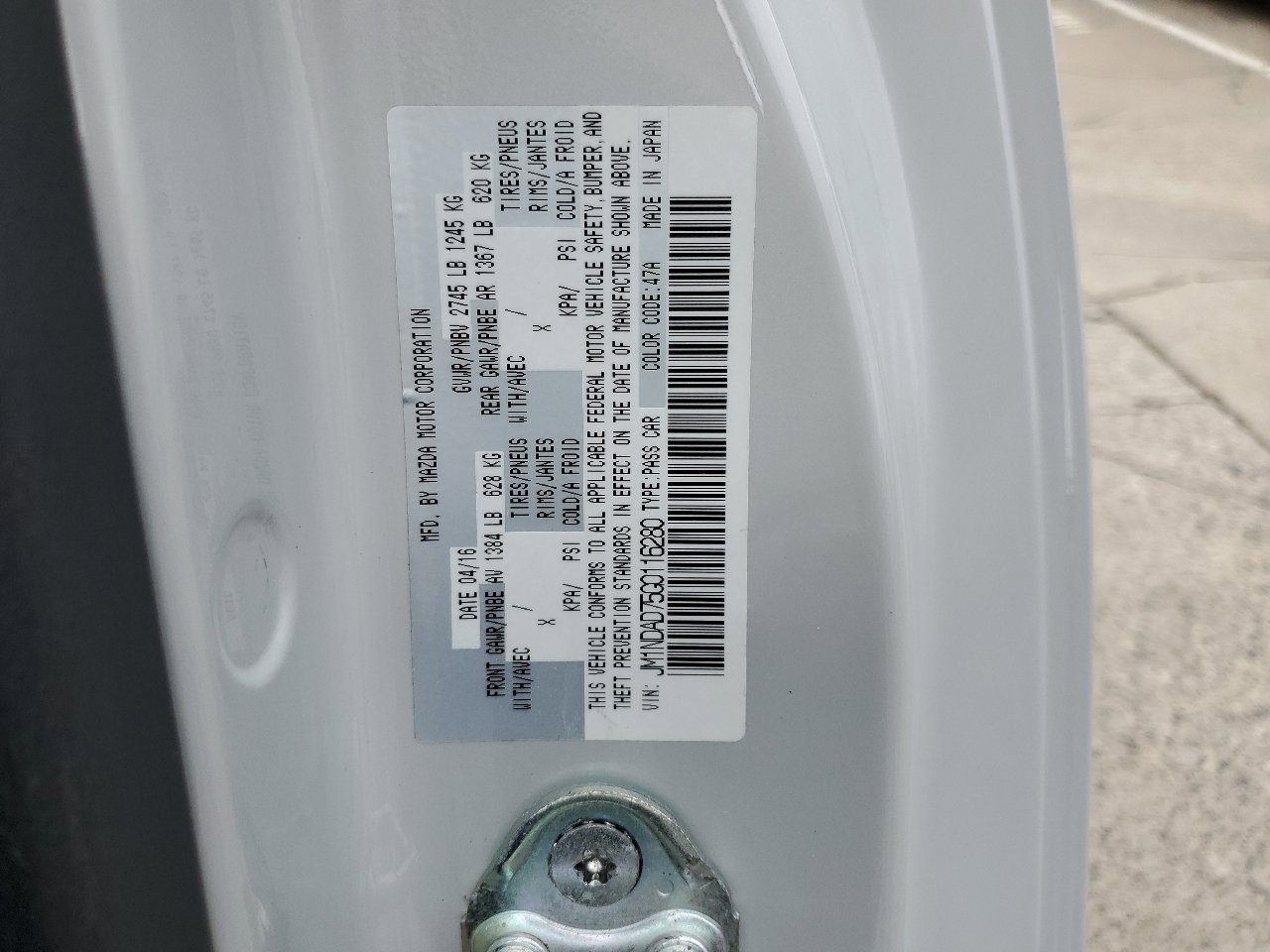 Used 2016 MAZDA MX-5 Miata Grand Touring image 16