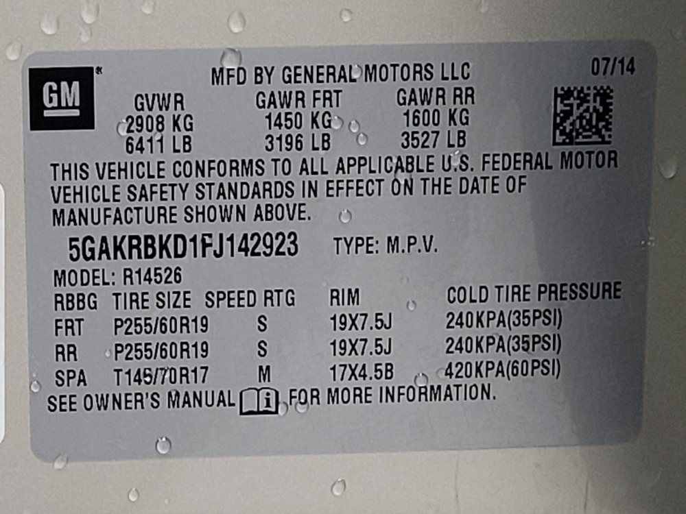 Used 2015 Buick Enclave Leather FWD image 33