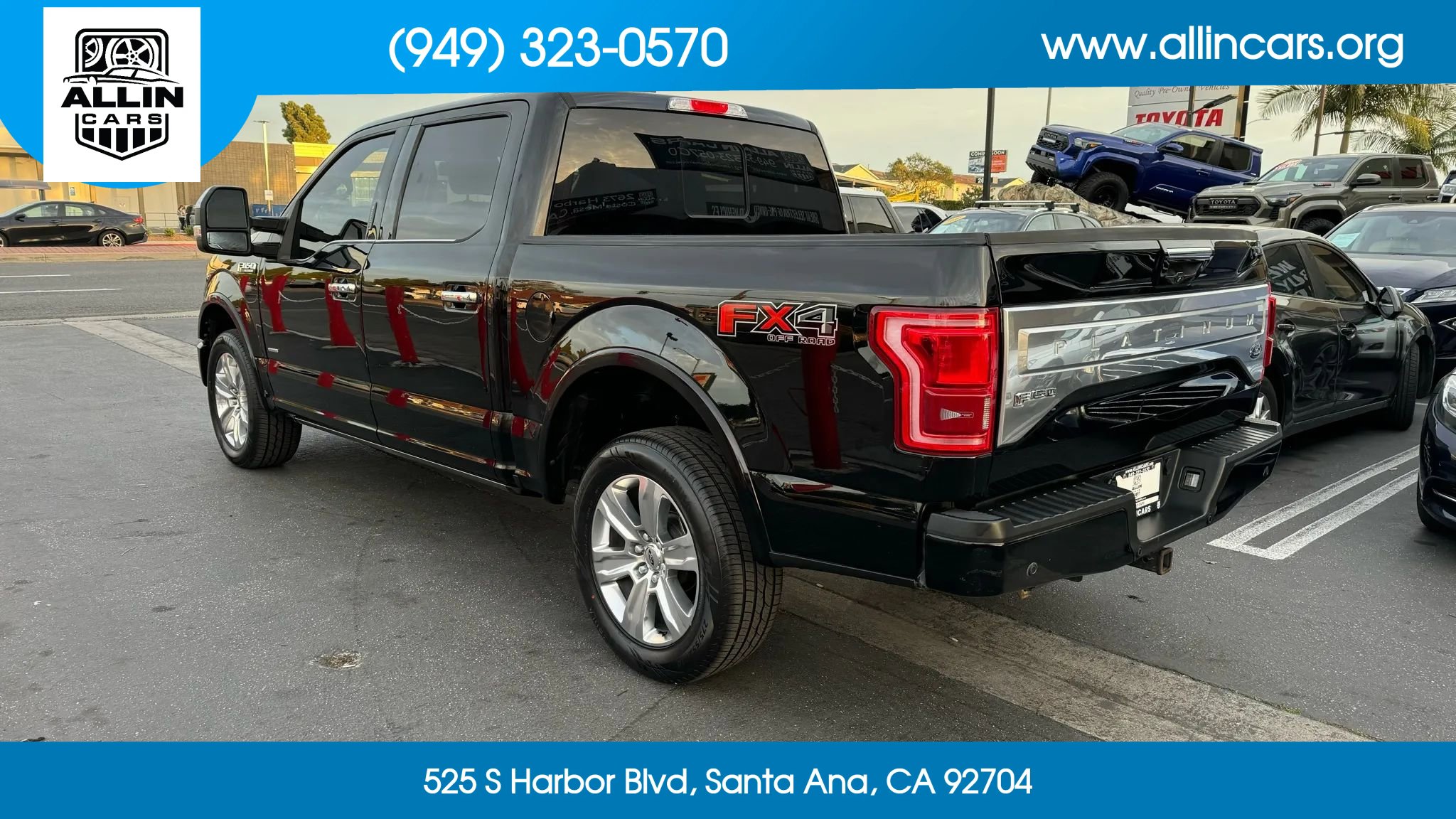 Used 2016 Ford F150 Platinum w/ Equipment Group 701A Luxury image 4