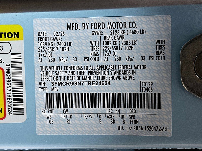 New 2026 Ford Bronco Sport Heritage w/ Convenience Package image 24