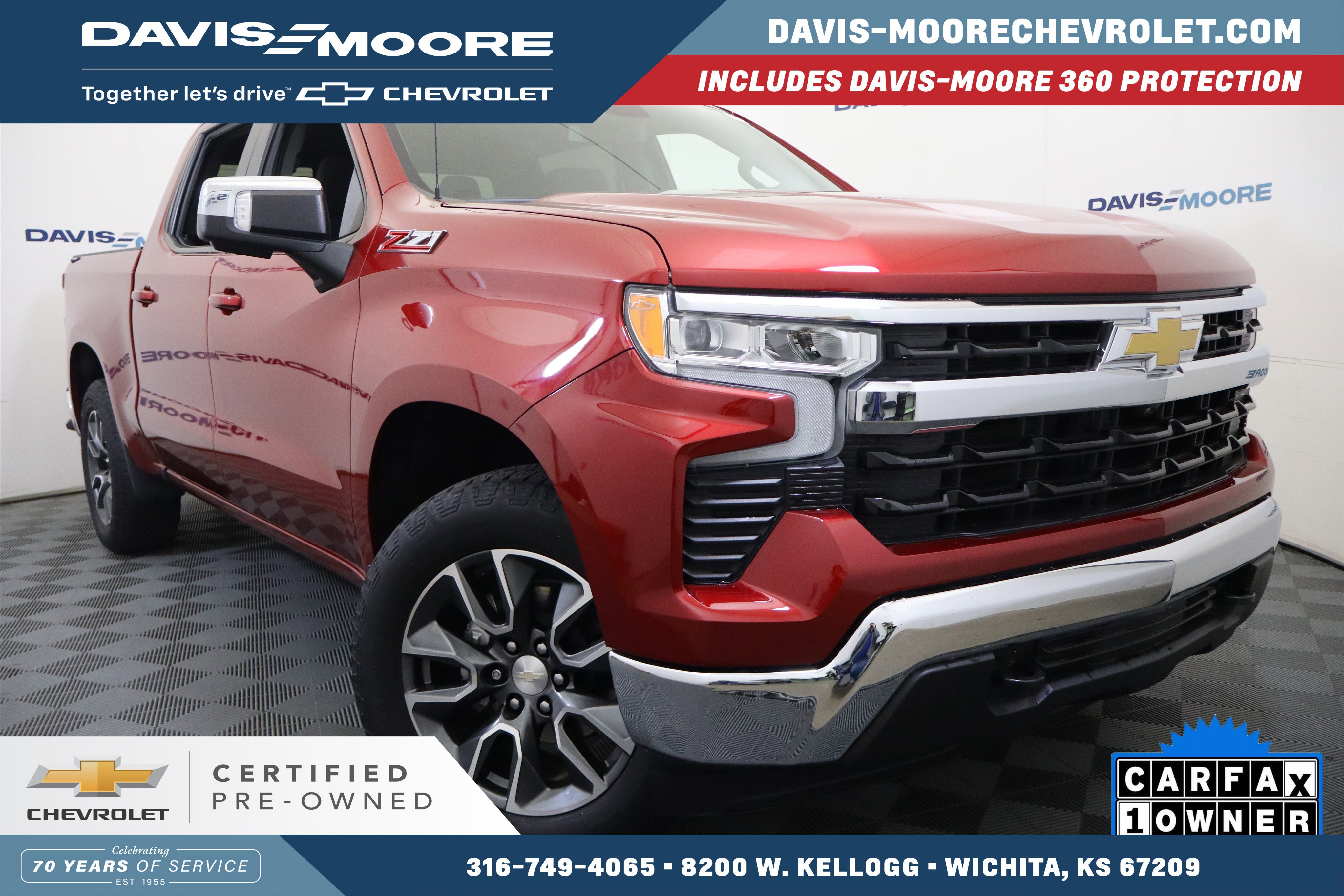 Certified 2022 Chevrolet Silverado 1500 LT