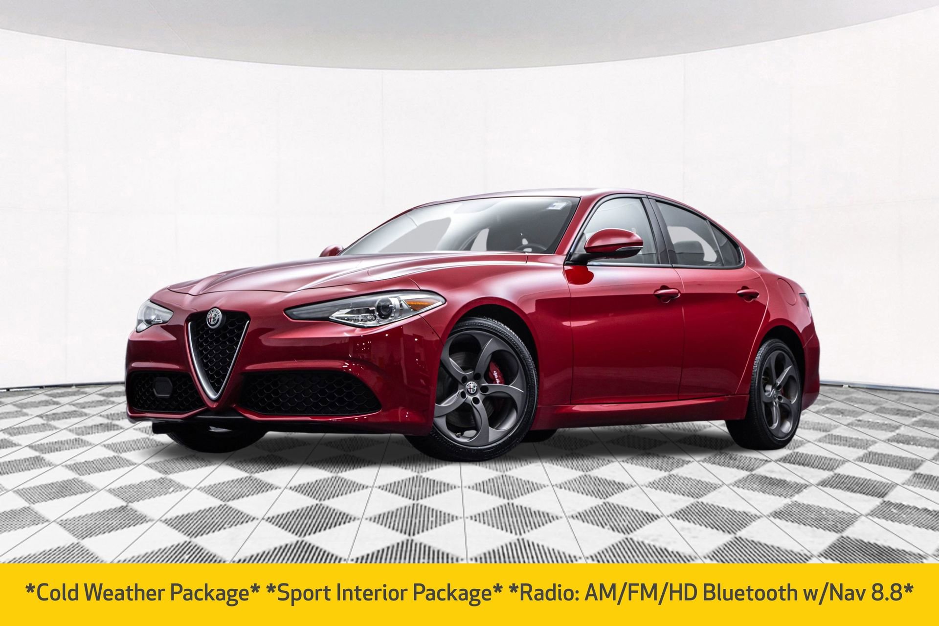 Used 2017 Alfa Romeo Giulia AWD w/ Sport Appearance Package image 2