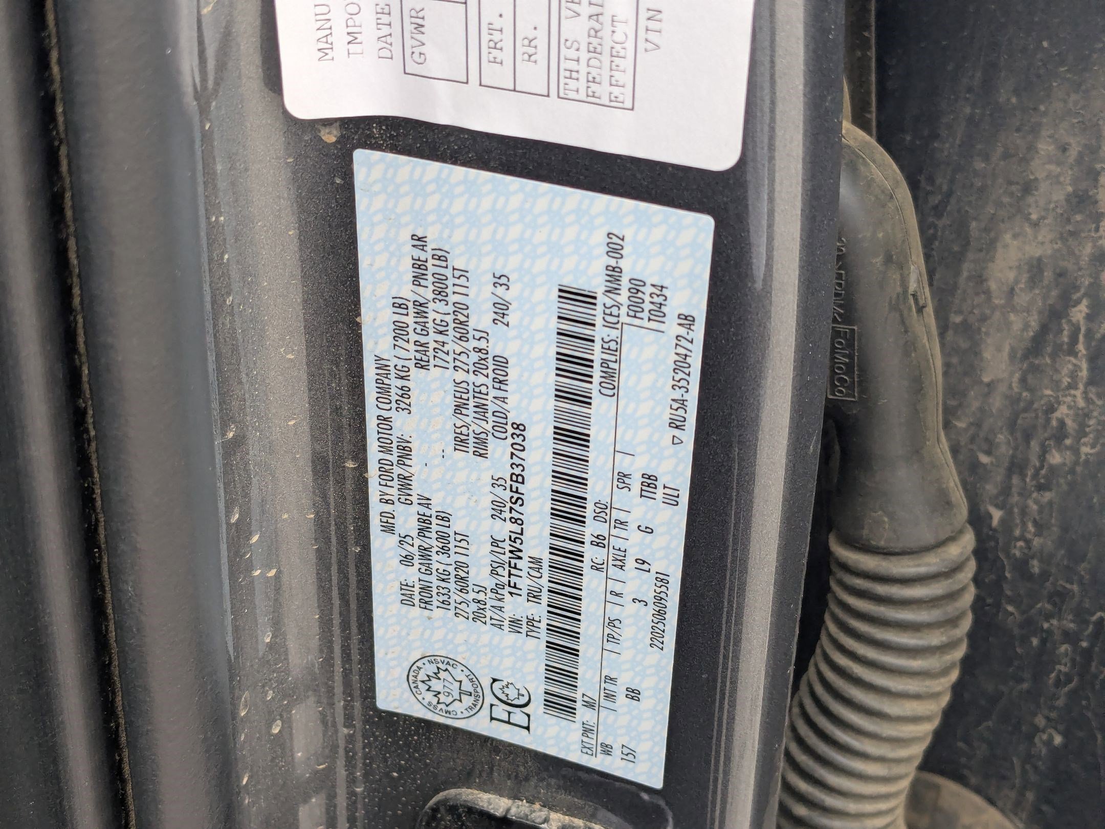 Used 2025 Ford F150 Lariat w/ Bed Utility Package AWD/4WD image 36