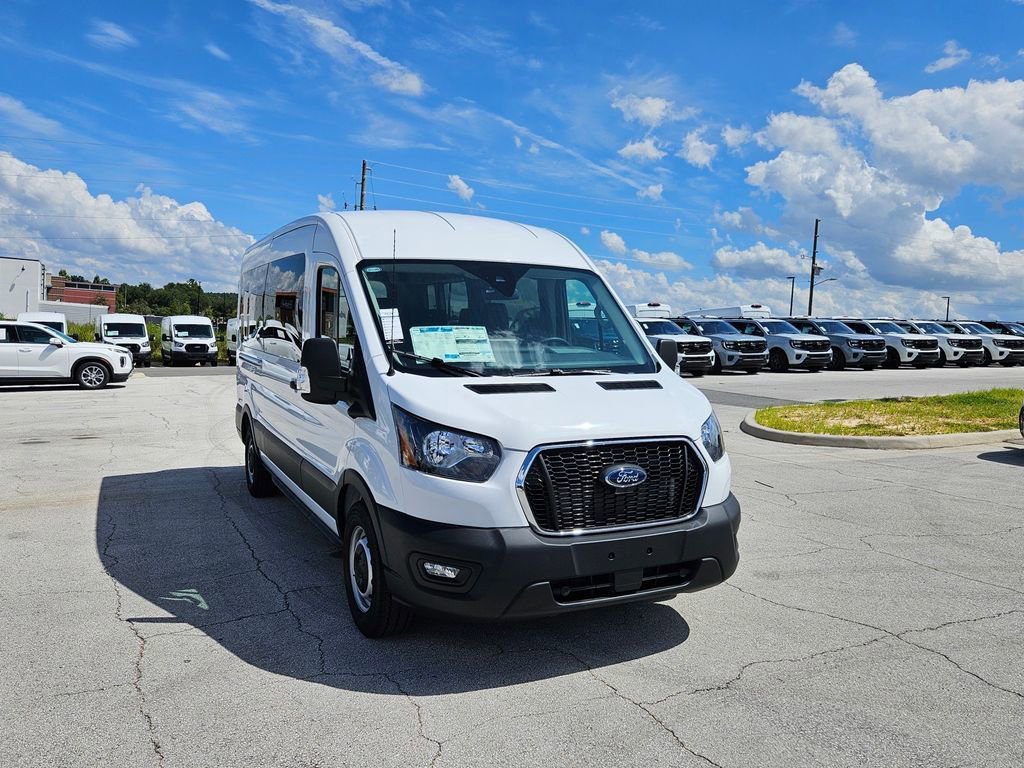 New 2025 Ford Transit 350 148 Medium Roof Wagon RWD image 2