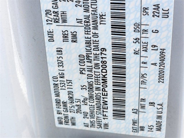 Used 2021 Ford F150 XL w/ STX Appearance Package image 21