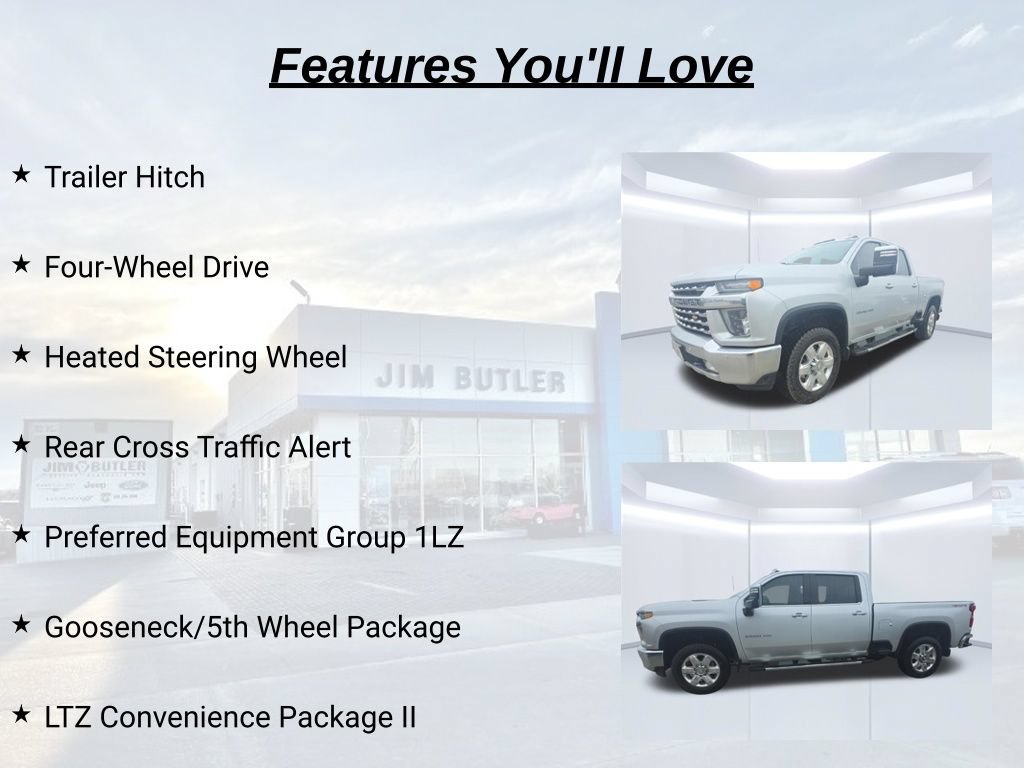 Used 2020 Chevrolet Silverado 3500 LTZ w/ LTZ Plus Package AWD/4WD image 26