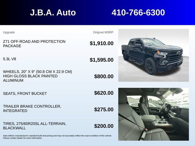 Certified 2023 Chevrolet Silverado 1500 RST AWD/4WD image 5