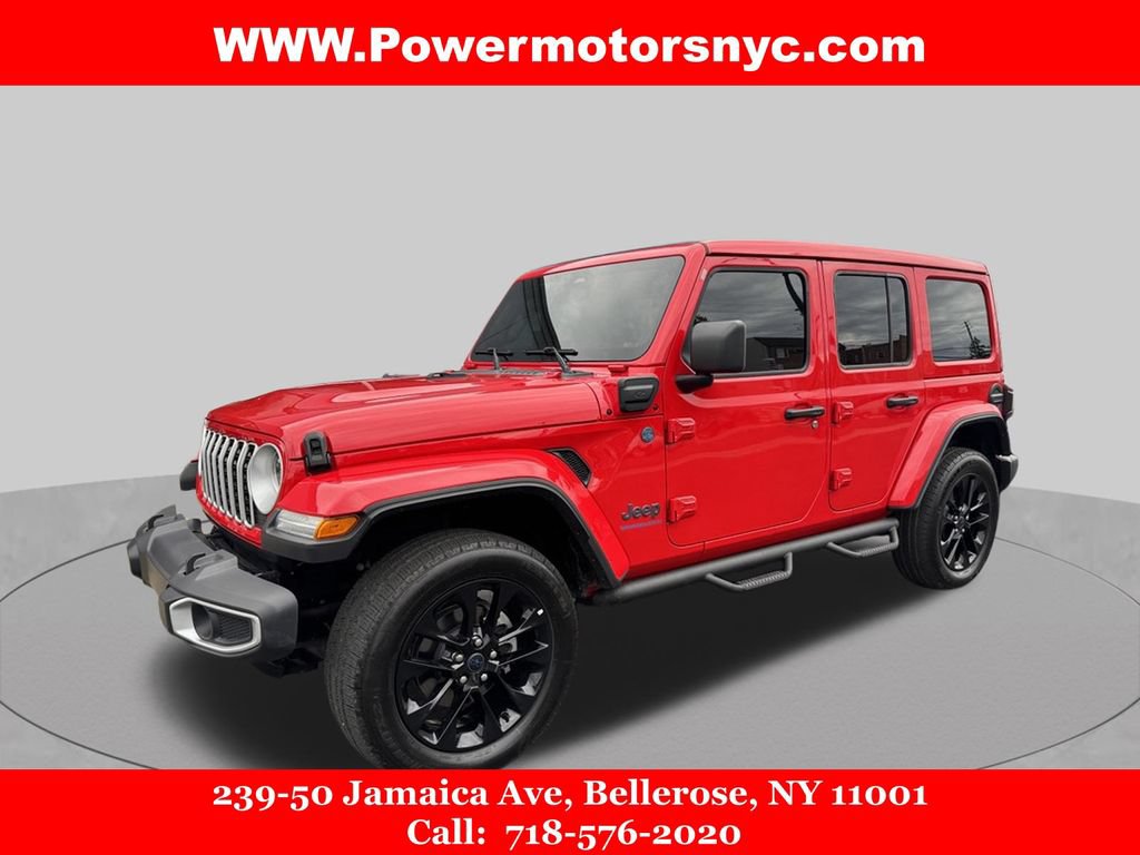 Used 2025 Jeep Wrangler Unlimited Sahara w/ Safety Group AWD/4WD image 1