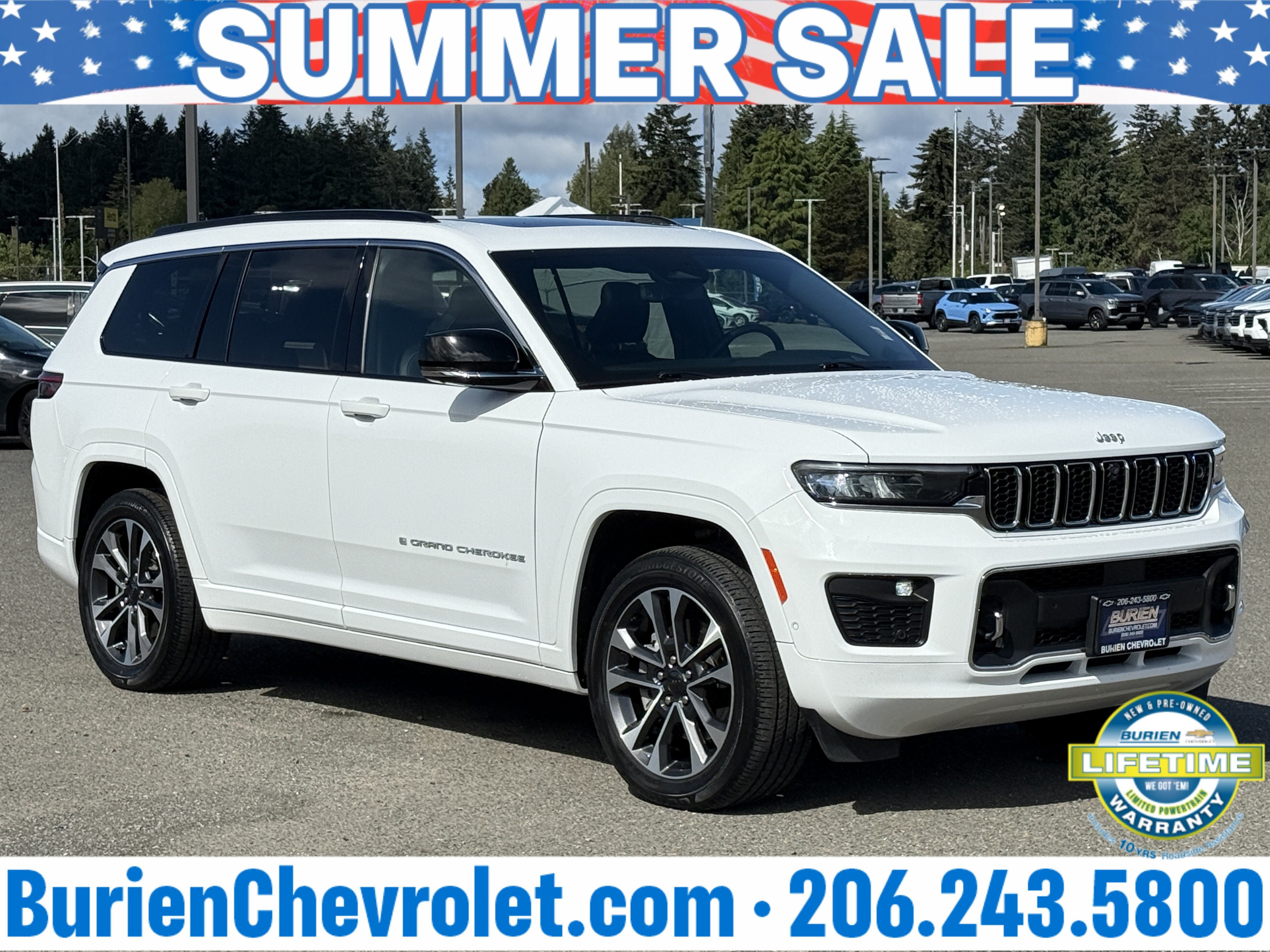 Used 2024 Jeep Grand Cherokee L Overland w/ Advanced Protech Group III AWD/4WD image 7