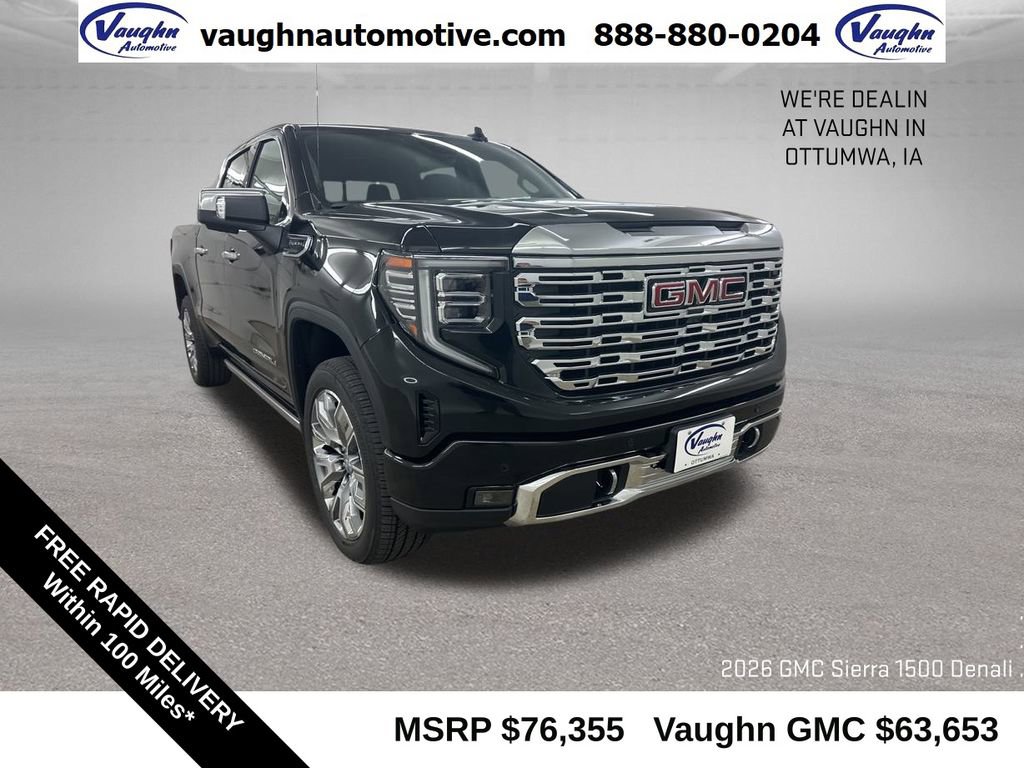 New 2026 GMC Sierra 1500 Denali w/ Denali Reserve Package