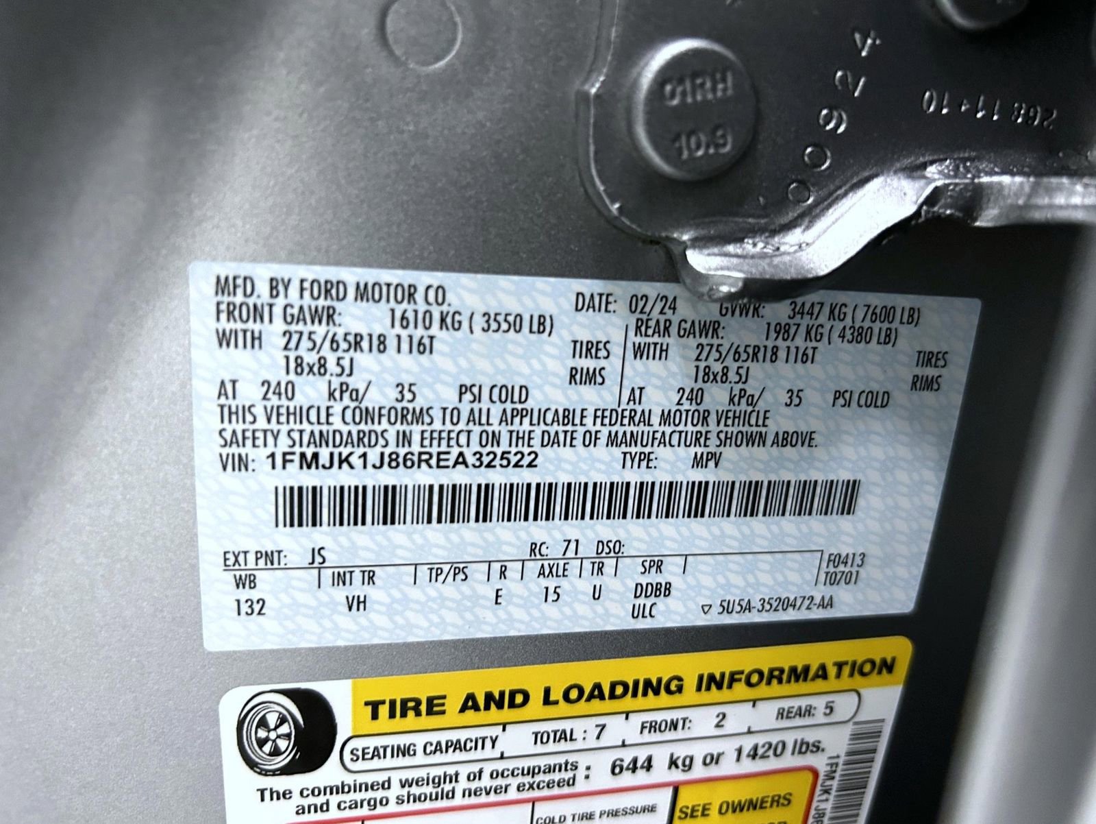 Used 2024 Ford Expedition Max XLT AWD/4WD image 26