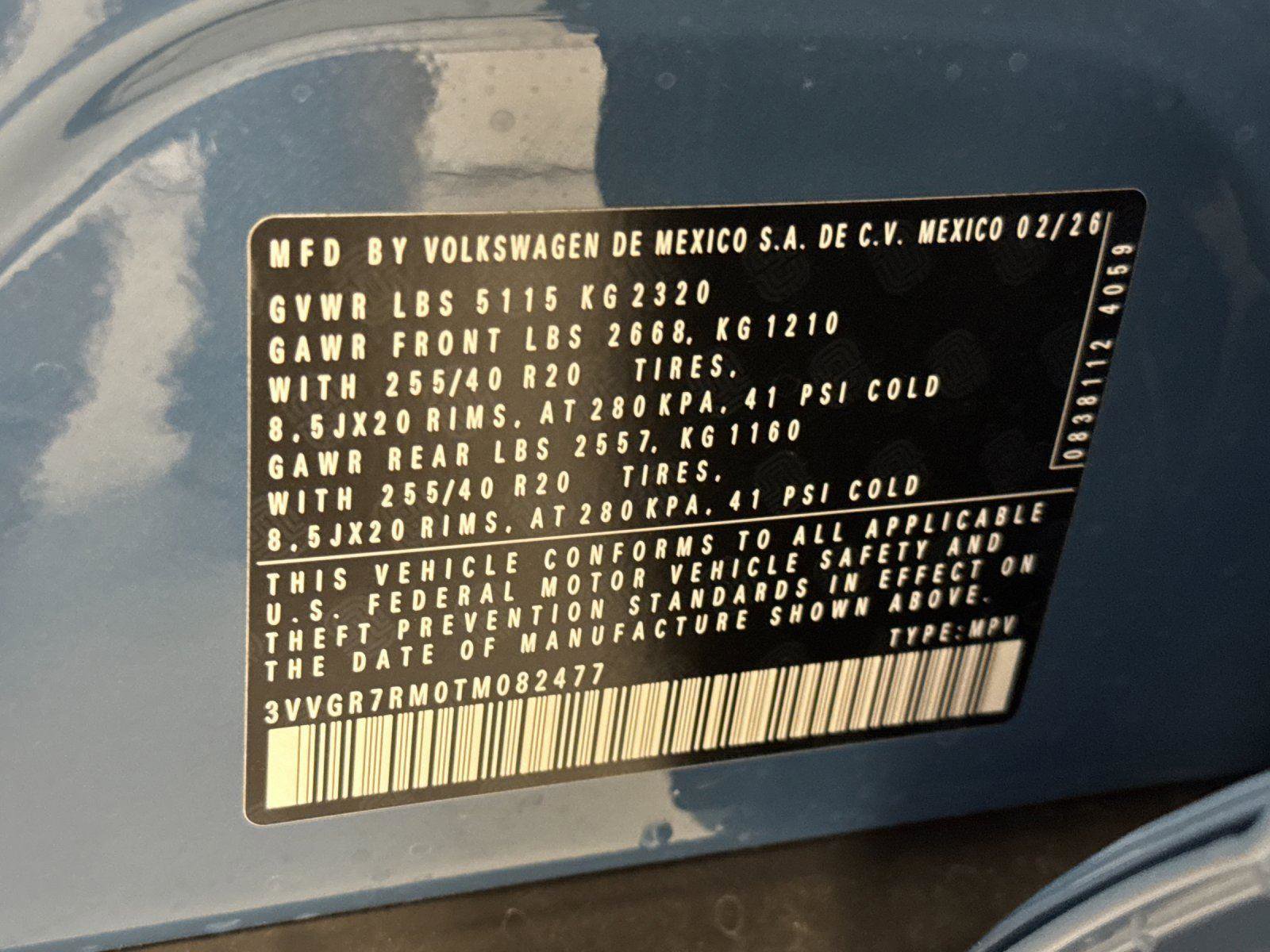 New 2026 Volkswagen Tiguan SE R-Line image 27