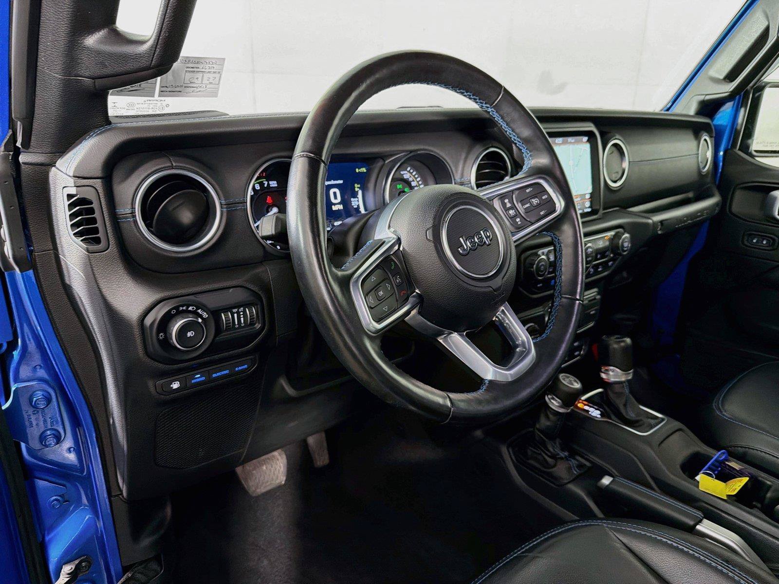 Used 2021 Jeep Wrangler Unlimited Rubicon 4xe w/ Steel Bumper Group AWD/4WD image 16