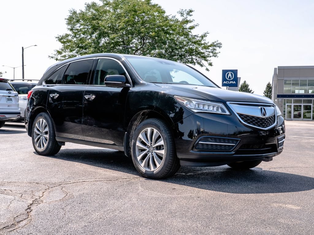 Used 2015 Acura MDX w/ Technology Package AWD/4WD image 2