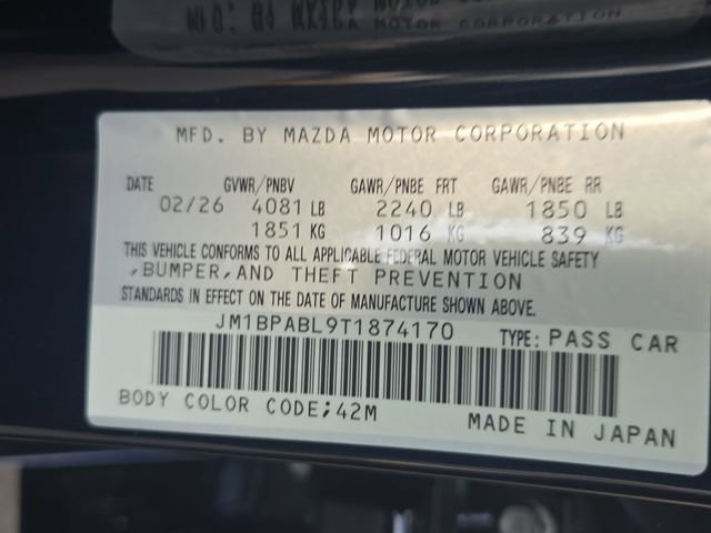 New 2026 MAZDA MAZDA3 s Sport image 33