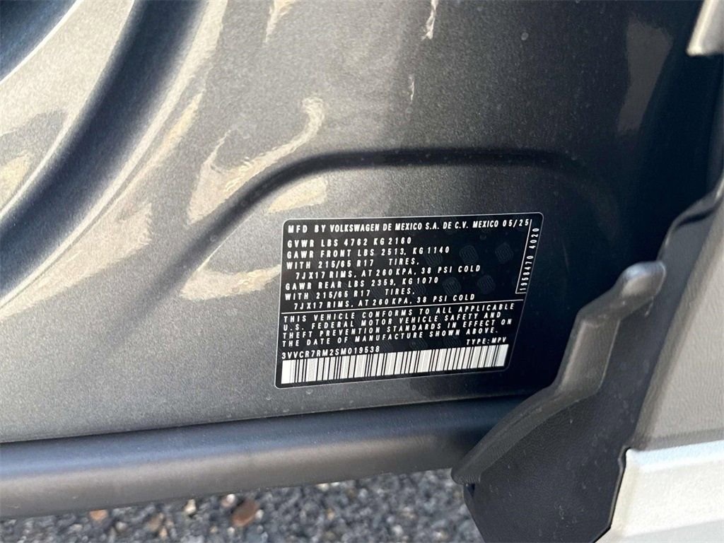 New 2025 Volkswagen Tiguan S image 25
